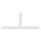 Ekena Millwork Portland Architectural Grade PVC Gable Bracket, 96"W x 40"H x 2"D x 6"F, 10/12 Pitch GBP096X40X0206POR00 - alternate 3